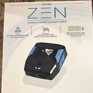 Zen Console Gaming Adapter - Black and Blue